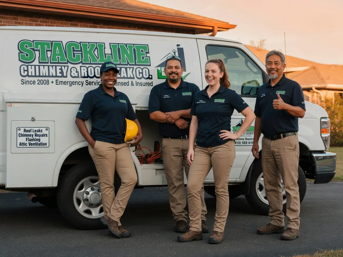Chimney flashing repair company in Bloomington, MD